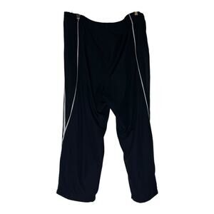 Mens Adidas Navy Blue XL Straight Track Pants Elastic Waist Pockets